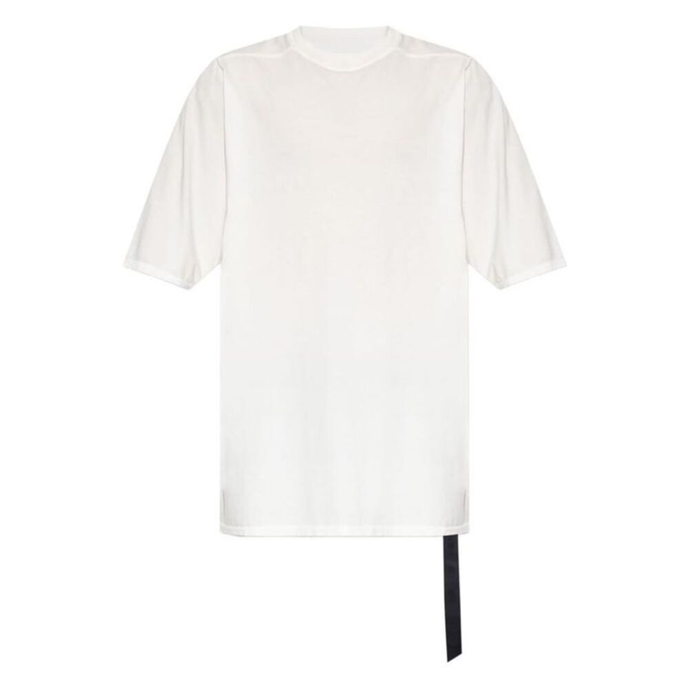DRKSHDW Cotton T-Shirt with Asymmetric Detail Men WHITE T-Shirts